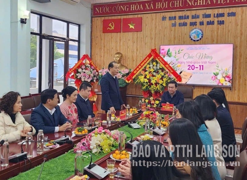 The leader of the Department of Education and Training expressed his thanks to the delegation.