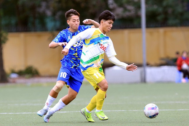 Trường ĐH Thủy Lợi và HUPES thắng tưng bừng, nhiều đội 'cóng' vì thời tiết quá lạnh- Ảnh 8.