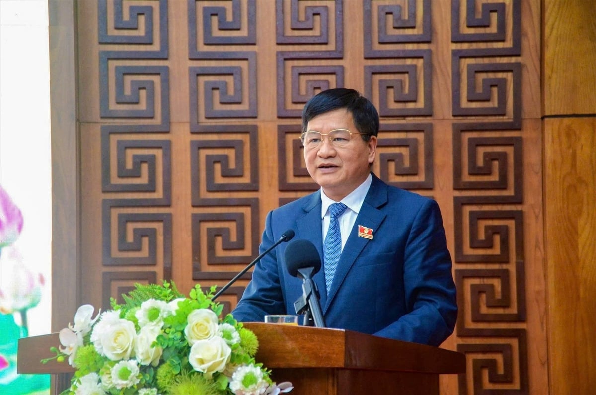 Ông Lê Thành Đô trúng cử Chủ tịch HĐND tỉnh Điện Biên. Ảnh: Vinh Duy. 