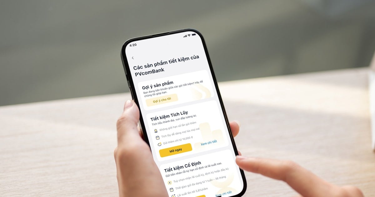 "Xóa sổ" thủ tục giấy tờ: PVConnect đơn giản hoá việc gửi tiết kiệm với trải nghiệm "một chạm"