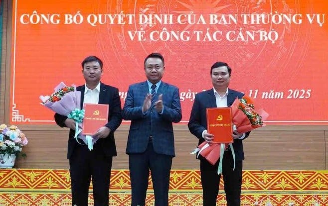 Hai phó bí thư của 2 xã. Ảnh: Công an tỉnh Tuyên Quang.  