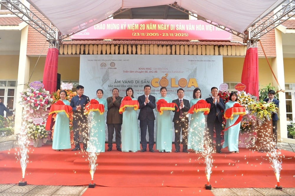 «Ecos del Patrimonio» rinde homenaje a los colores de la cultura inmaterial de Co Loa - foto 1