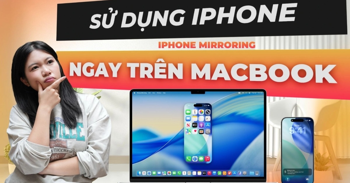Sử dụng iPhone ngay trên MacBook, bạn đã biết cách chưa?