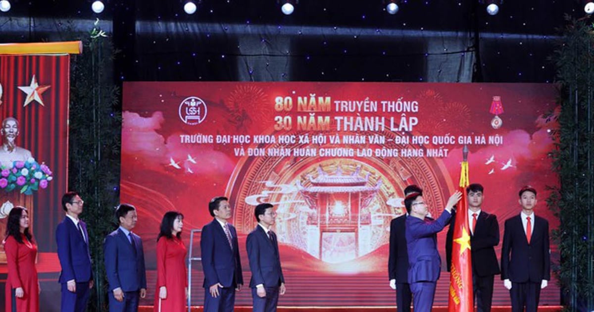 Đại học Khoa học XH&NV Hà Nội: 80 năm bền bỉ xây dựng nguồn nhân lực chất lượng cao cho đất nước