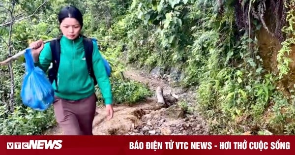 Cô giáo vùng cao lội suối, vượt dốc gánh cơm có thịt lên non cho học trò