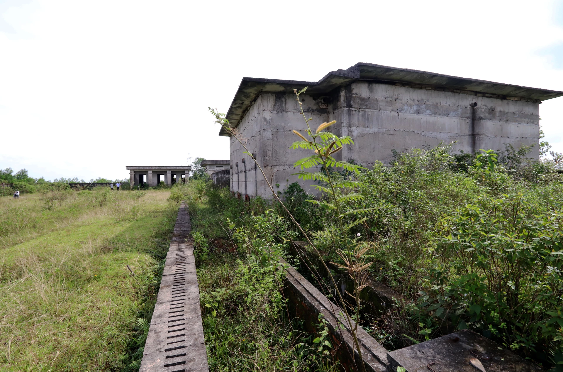 The devastated scene of the project - Photo: T.L