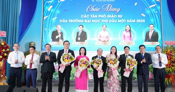 Trường Đại học Thủ Dầu Một có thêm 5 Phó Giáo sư
