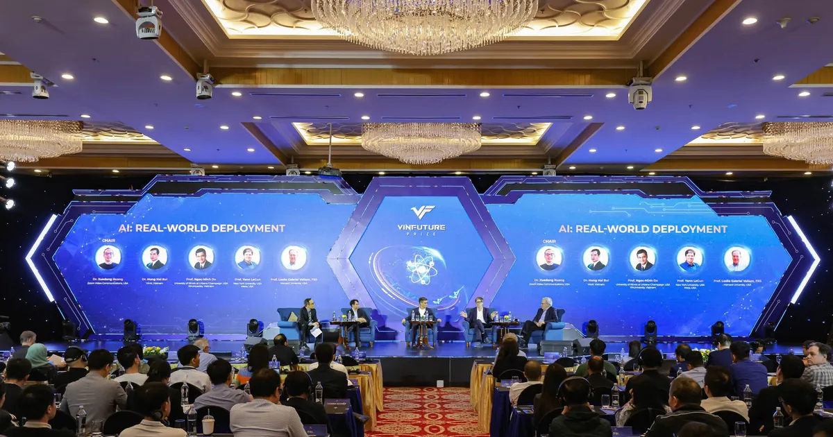 Các học giả hàng đầu thế giới sẽ mang gì đến Tuần lễ Khoa học Công nghệ VinFuture 2025?