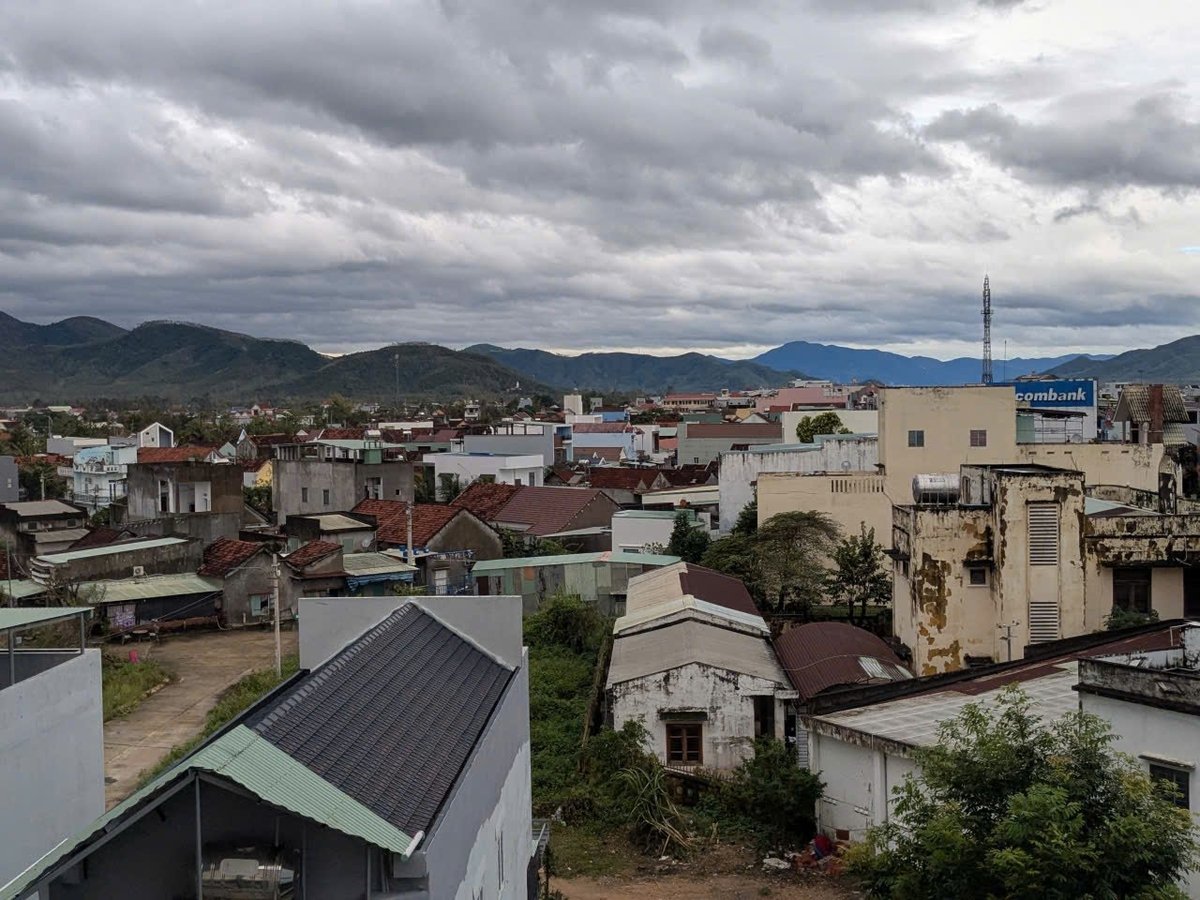 Mưa đã giảm ở khu vực đông Gia Lai. Ảnh: Tuấn Anh.