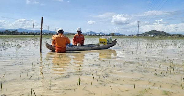 Hơn 553.000 khách hàng miền Trung - Tây Nguyên mất điện do mưa lũ
