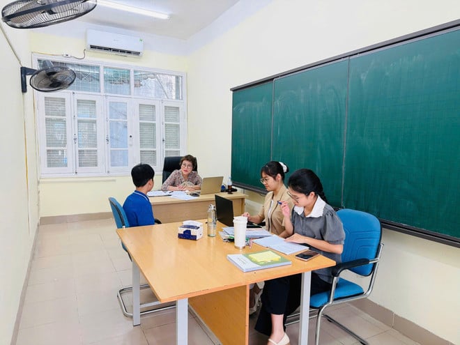 Trường công lập “vùng khó” của Hà Nội tổ chức sàng lọc tâm lý cho 100% học sinh- Ảnh 1.