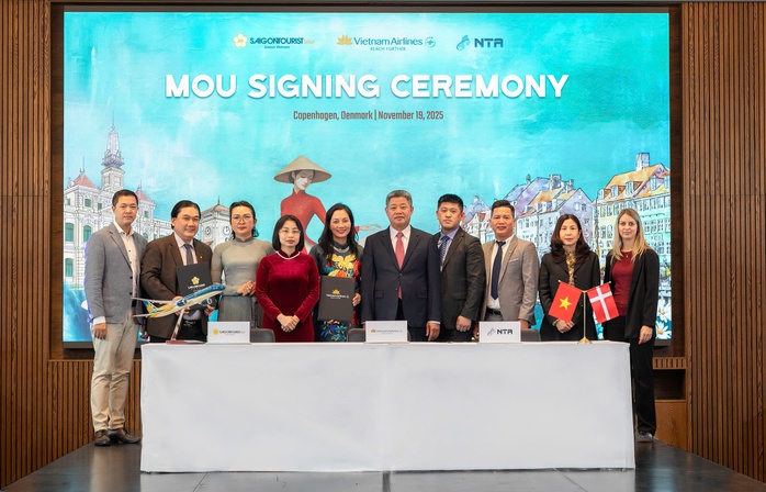 Saigontourist Group - Vietnam Airlines - Ho Chi Minh-byens turistavdeling fremmer vietnamesisk turisme i Danmark - Bilde 1.