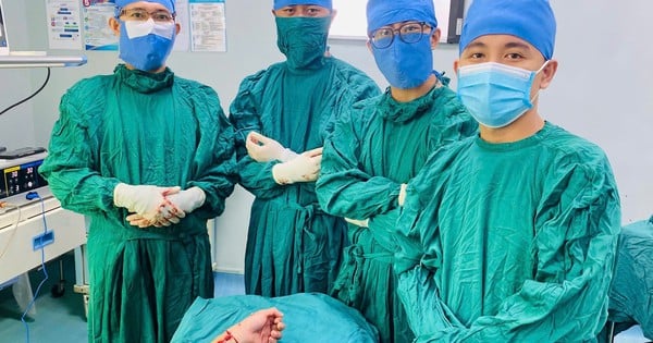 Nối thành công bàn tay đứt lìa qua mốc 'giờ vàng' – chạy đua cùng thời gian