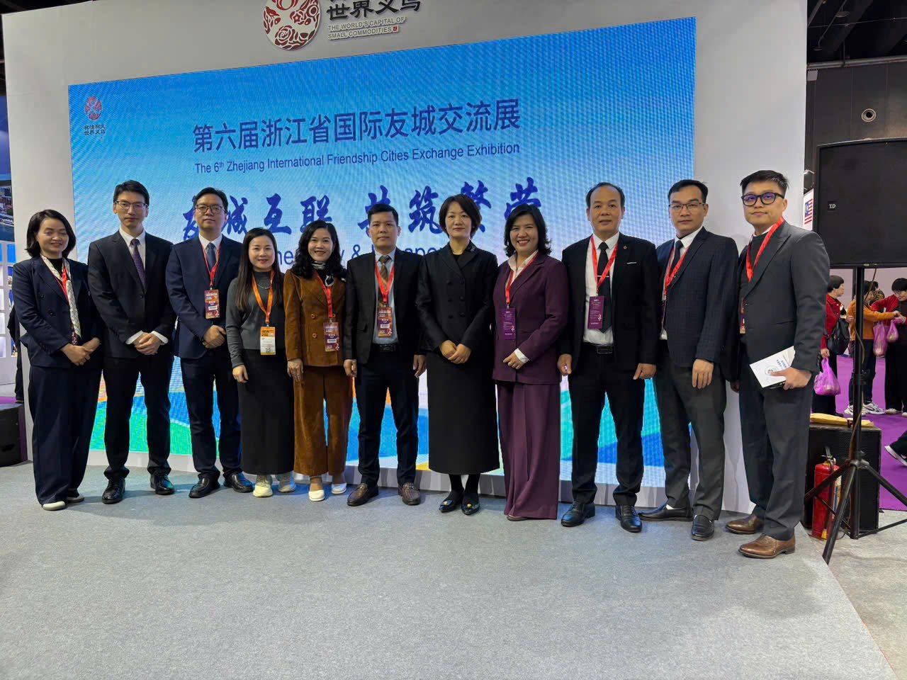 Đoàn đại biểu tỉnh tham dự Triển lãm giao lưu thành phố hữu nghị quốc tế Chiết Giang lần thứ 6 và làm việc tại một số địa phương của Trung Quốc