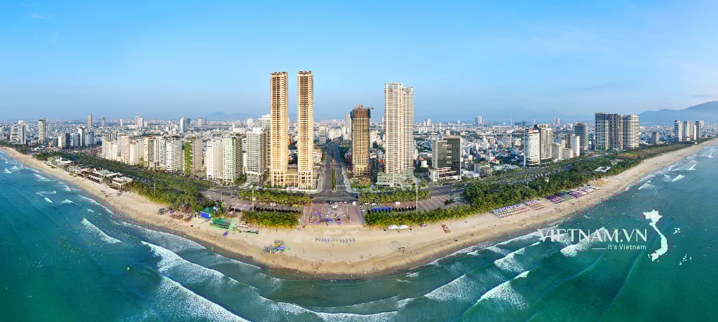 Phong cảnh ven biển Đà Nẵng