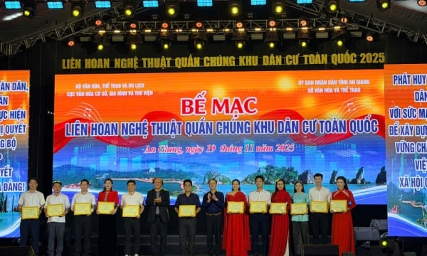 Quảng Ninh đoạt 4 giải tại Liên hoan Nghệ thuật quần chúng khu dân cư toàn quốc năm 2025