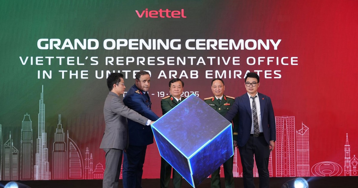 Viettel khai trương văn phòng đại diện tại UAE