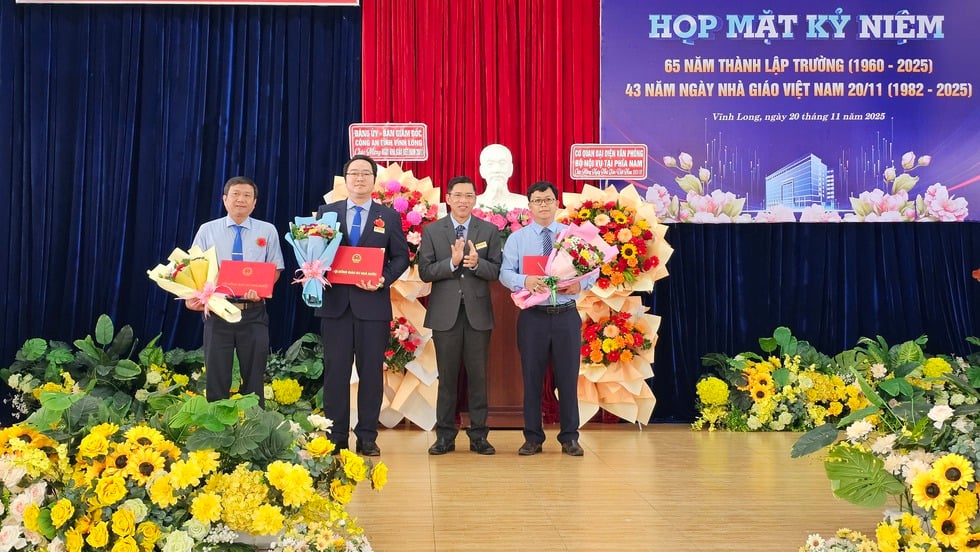 Trường ĐH Sư phạm Kỹ thuật Vĩnh Long có thêm 3 tân phó giáo sư- Ảnh 1.