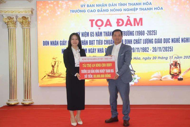 Xây dựng Trường Cao đẳng Nông nghiệp Thanh Hóa thành trường chất lượng cao