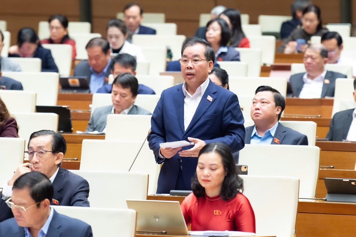 Đại biểu Nguyễn Quang Huân (TP.HCM). Ảnh: Quochoi.vn