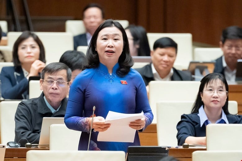 Đại biểu Lê Thị Song An (Tây Ninh). Ảnh: Quochoi.vn.