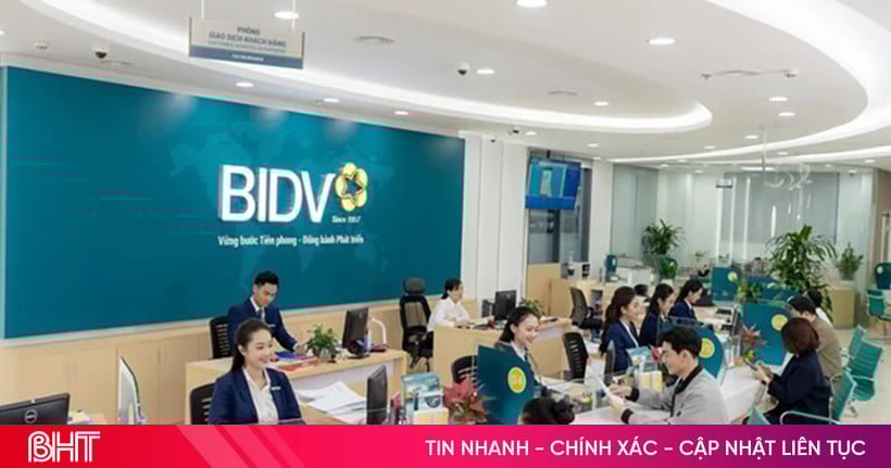 BIDV Hà Tĩnh tuyển dụng cán bộ