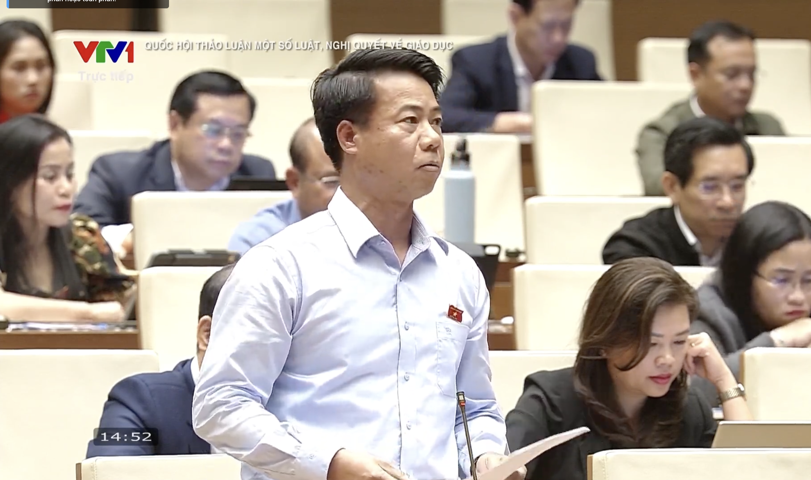 Trực tiếp: Quốc hội thảo luận về 3 dự án luật và cơ chế đột phá phát triển giáo dục