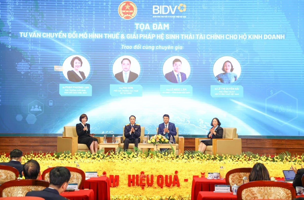 ব্যবসায়িক পরিবারগুলিকে সহায়তা করার জন্য BIDV এবং কর খাত একসাথে কাজ করছে