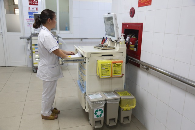 Quảng Ninh tăng cường quản lý chất thải y tế, đảm bảo an toàn môi trường và sức khỏe cộng đồng- Ảnh 1.