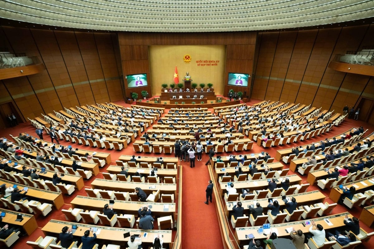 Toàn cảnh phiên họp ngày 20/11. Ảnh: Quochoi.vn