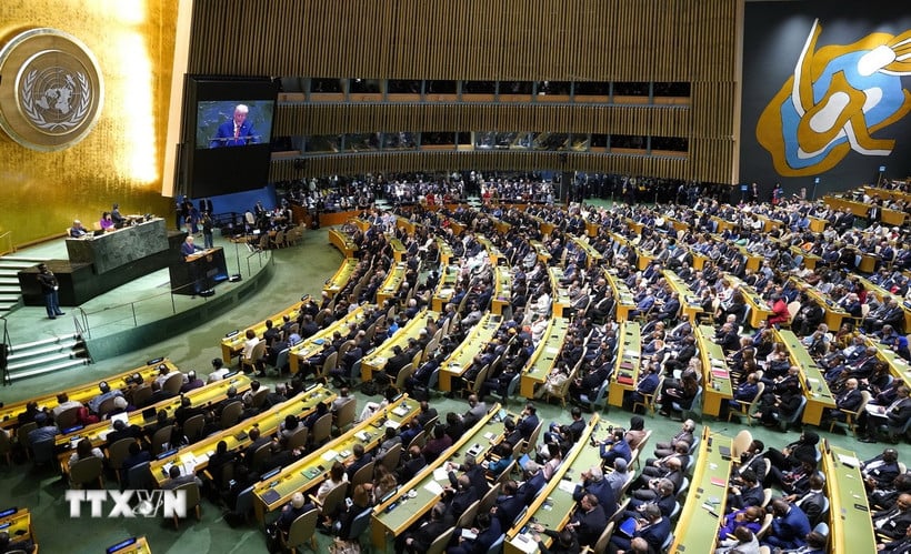 Đại Hội đồng Liên hợp quốc kêu gọi thiết lập “ngừng bắn Olympic” - Ảnh 1.