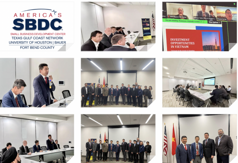 Houston-Hoa Kỳ: Hội nghị kết nối Hiệp hội và Doanh nghiệp trong lĩnh vực Công nghiệp-Năng lượng-Thương mại và Dịch vụ