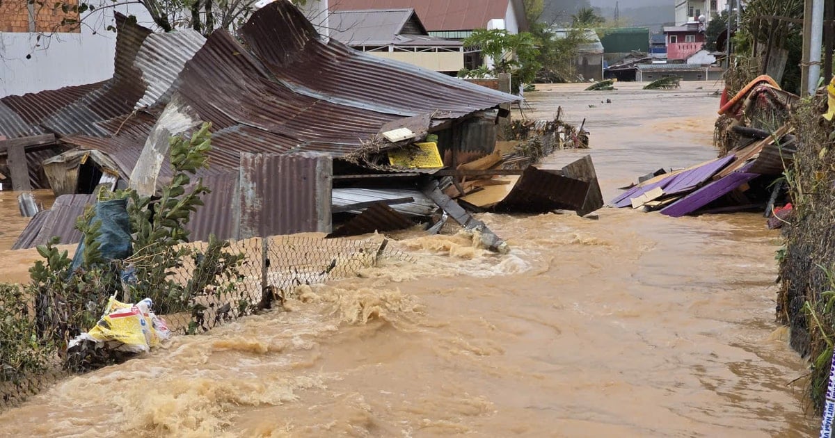 Lâm Đồng ra công điện khẩn, tập trung ứng phó mưa lũ và sạt lở đất
