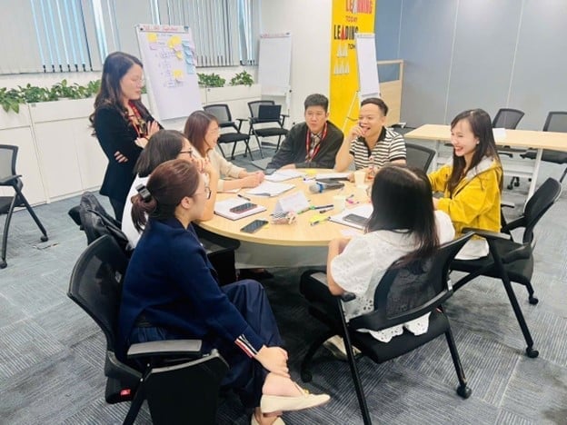 Năm 2025, ROX Group tổ chức được gần 4.000 lớp đào tạo nội bộ. Ảnh: ROX.