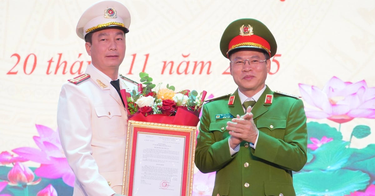 Thượng tá Bùi Duy Hưng làm Cục phó Cục Cảnh sát điều tra tội phạm về ma túy