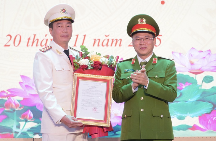 Thượng tá Bùi Duy Hưng làm Cục phó Cục Cảnh sát điều tra tội phạm về ma túy - Ảnh 1.