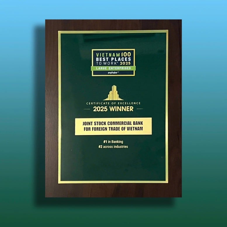 Vietcombank duy trì 10 năm liền đứng đầu nơi làm việc tốt nhất- Ảnh 3.