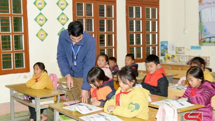 Gieo chữ nơi vùng cao biên giới