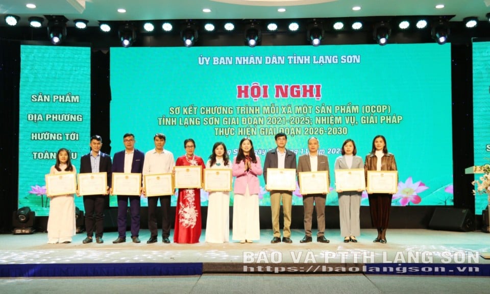 Tiếp tục tập trung phát triển sản phẩm OCOP gắn với xây dựng vùng nguyên liệu