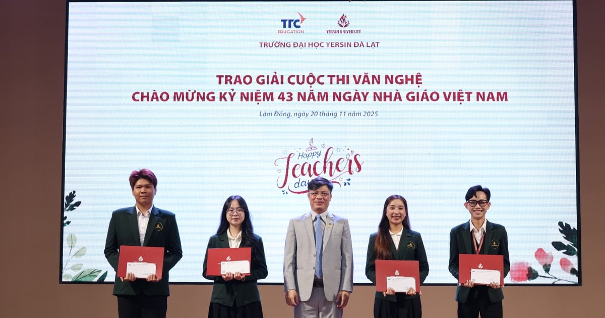 Trường Đại học Yersin Đà Lạt tổ chức Lễ tri ân Ngày Nhà giáo Việt Nam 20/11