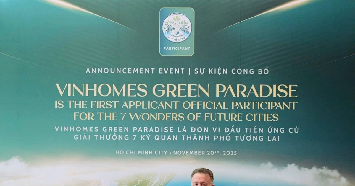 Vinhomes Green Paradise - ứng viên đầu tiên của “7 Kỳ quan Đô thị Tương lai” thế giới