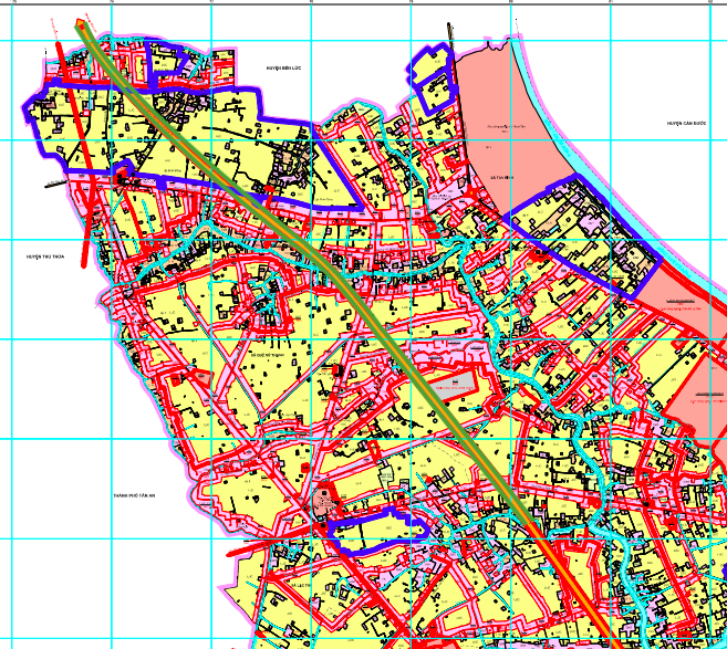 Bản đồ quy hoạch sử dụng đất huyện Tân Trụ, tỉnh Long An giai đoạn 2021-2030