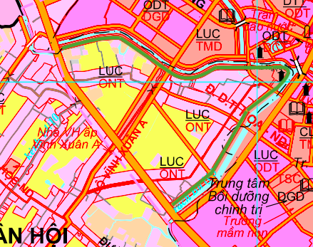 バ・リー運河を通る道路計画図3