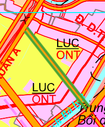 バ・リー運河を渡る道路の計画図3