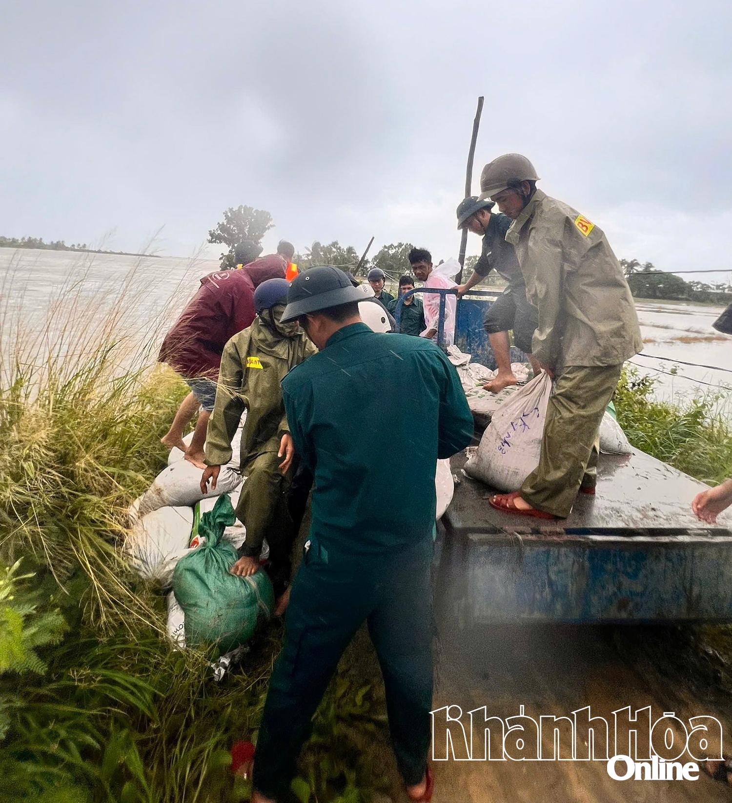 Krefter som forsterker diket.