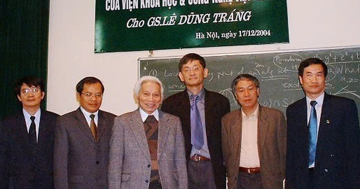 GS Lê Dũng Tráng, người làm toán hạnh phúc
