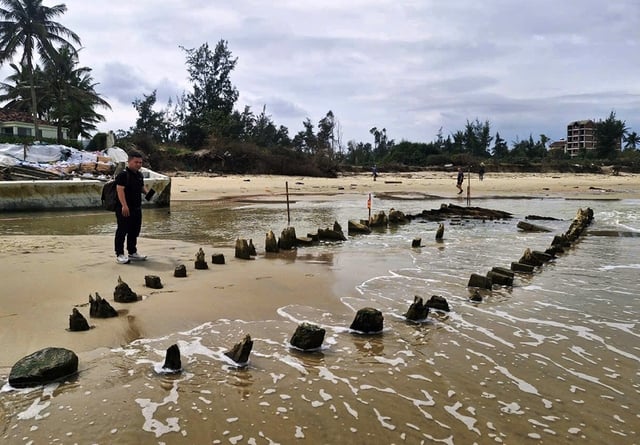 Navio antigo descoberto na costa de Hoi An: Oportunidade de ouro para decifrar a história do comércio - Foto 4.