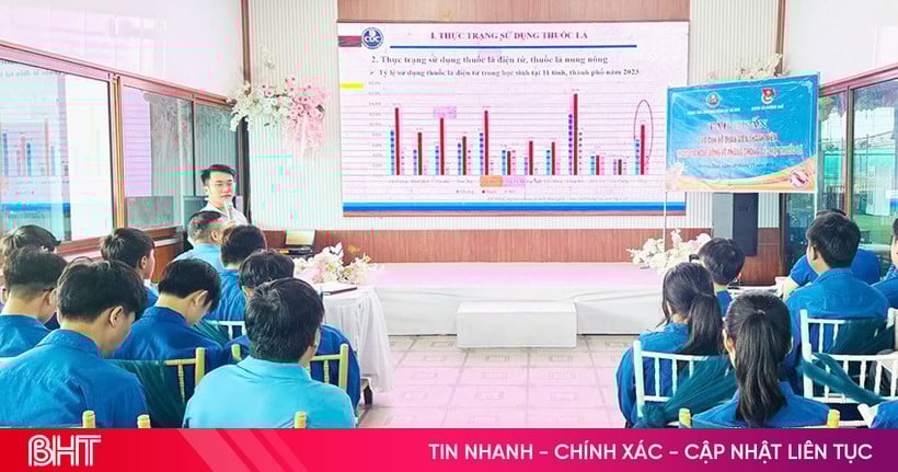 Gần 10.000 đoàn viên thanh niên được tập huấn phòng chống tác hại thuốc lá