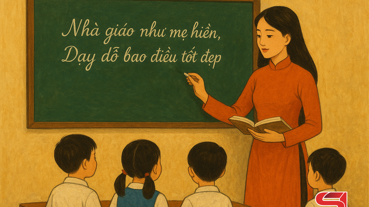 Hình ảnh “người lái đò tri thức” trong thi ca