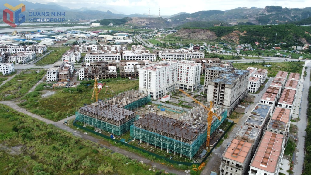 Le projet de logements sociaux dans la zone urbaine de Ha Khanh (quartier de Cao Xanh), phase 1, est en construction urgente.